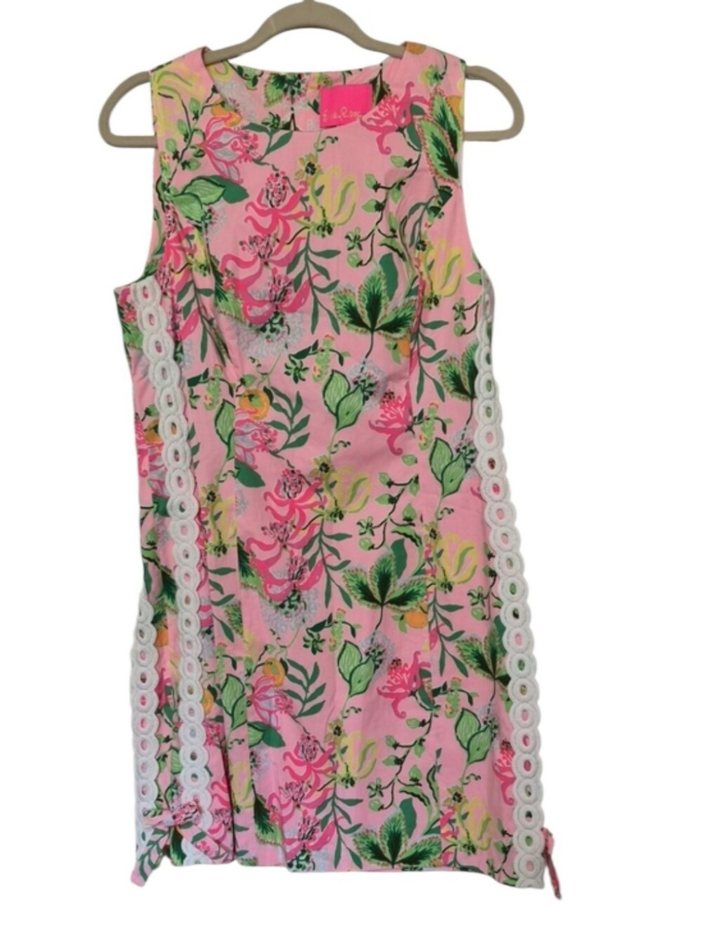 Lilly Pulitzer Mila Stretch Cotton Shift Dress Via Amore Spritzer Size 10 NWT